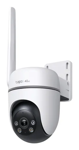 CAMARA IP EXTERIOR TP-LINK TAPO TC40GW FHD IP66 4G LTE ALARMA LUZ Y SONIDO ALIMENTACION CC Y PoE