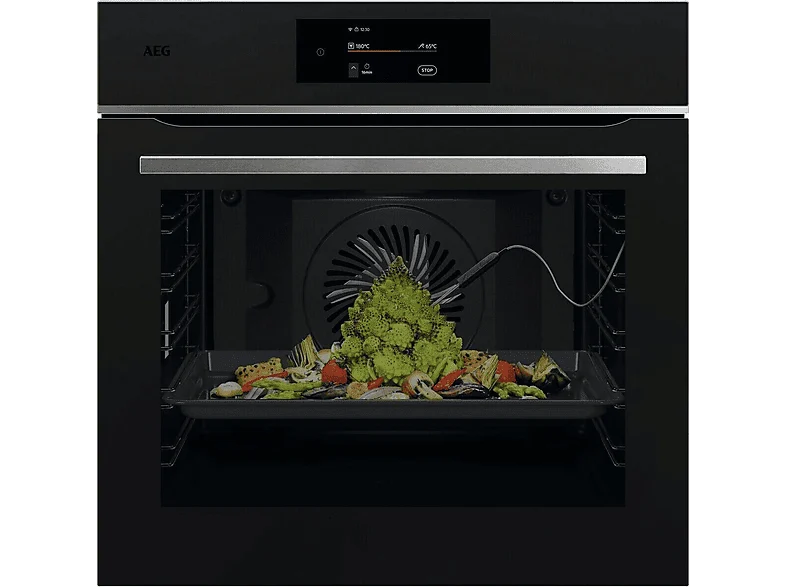 AEG Horno multifunción Serie 7000 MealAssist con Display CookSmart Touch 4,3 '', con WiFi TE8PB731AT