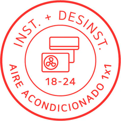 Instalación y Desinstalación de Aire Acondicionado LG 1x1 (18-24 BTU) - Inst y Desinst de Aire Acondicionado 1x1 (18-24)