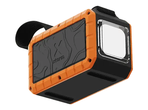 Powerbank con linterna - Xtorm XR204, 40.000 mAh, 100W, IP64, Naranja