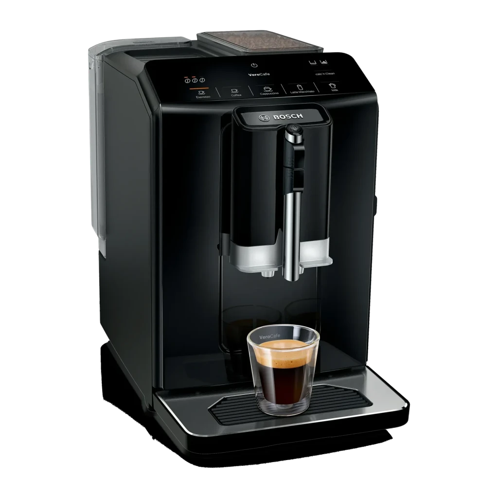 Cafetera Superautomática Bosch Serie 2 VeroCafe 1,4L Molinillo integrado Cappuccino Negro TIE20119