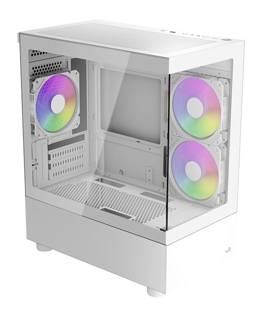 Caja AEROCOOL Viewport-Mini-WT-v2 RGB Blanco