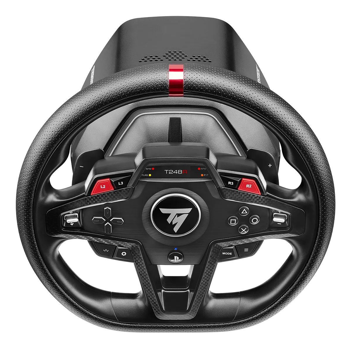 Volante - Thrustmaster T248R, PS5, PS4 y PC + 3 Pedales Magnéticos T3PM, Pantalla de Telemetría LCD, Force Feedback Dinámico