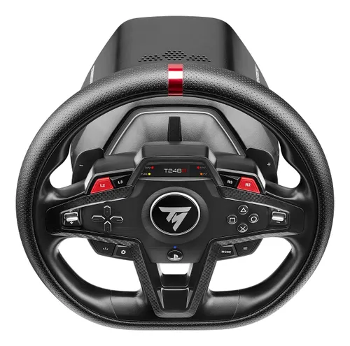 Volante - Thrustmaster T248R, PS5, PS4 y PC + 3 Pedales Magnéticos T3PM, Pantalla de Telemetría LCD, Force Feedback Dinámico
