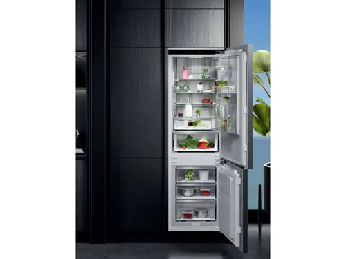 Frigorífico combi integrable - AEG OSC7G181ES, No Frost, 177 cm, 256 l, GreenZone, TwinTech, Sin panelar