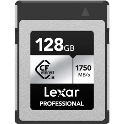 Lexar - Tarjeta de memoria Lexar CFexpress PRO Type B Silver series 128GB.