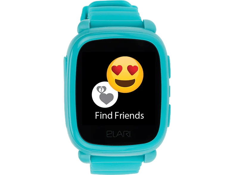 Smartwatch infantil - Elari KidPhone 2G, Talla Infantil, 1.4" Táctil IPS, USB-C, Botón SOS, Función Zonas Seguras, 450 mAh, Verde