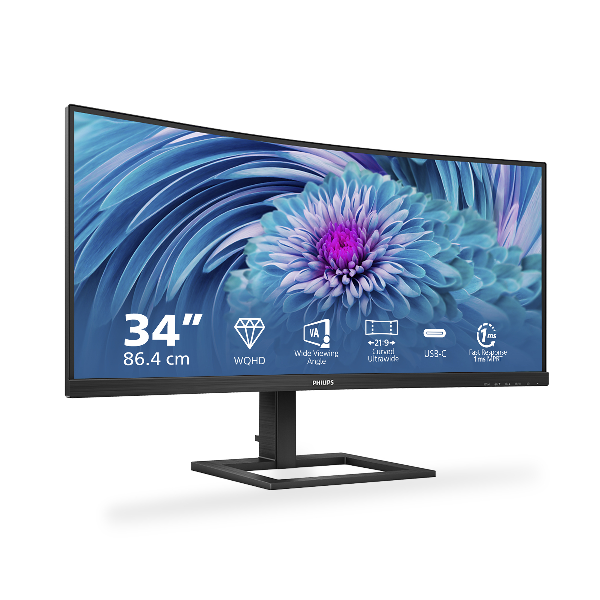 Philips E Line 346E2CUAE/00 pantalla para PC 86,4 cm 346E2CUAE/00