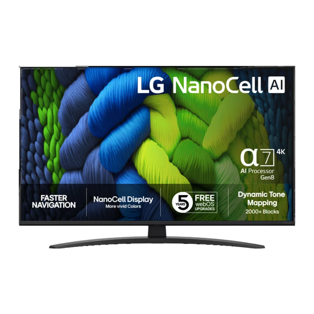 Lg 43Nano82a6b Televisor 43" 4K Ultra Hd Smart Tv