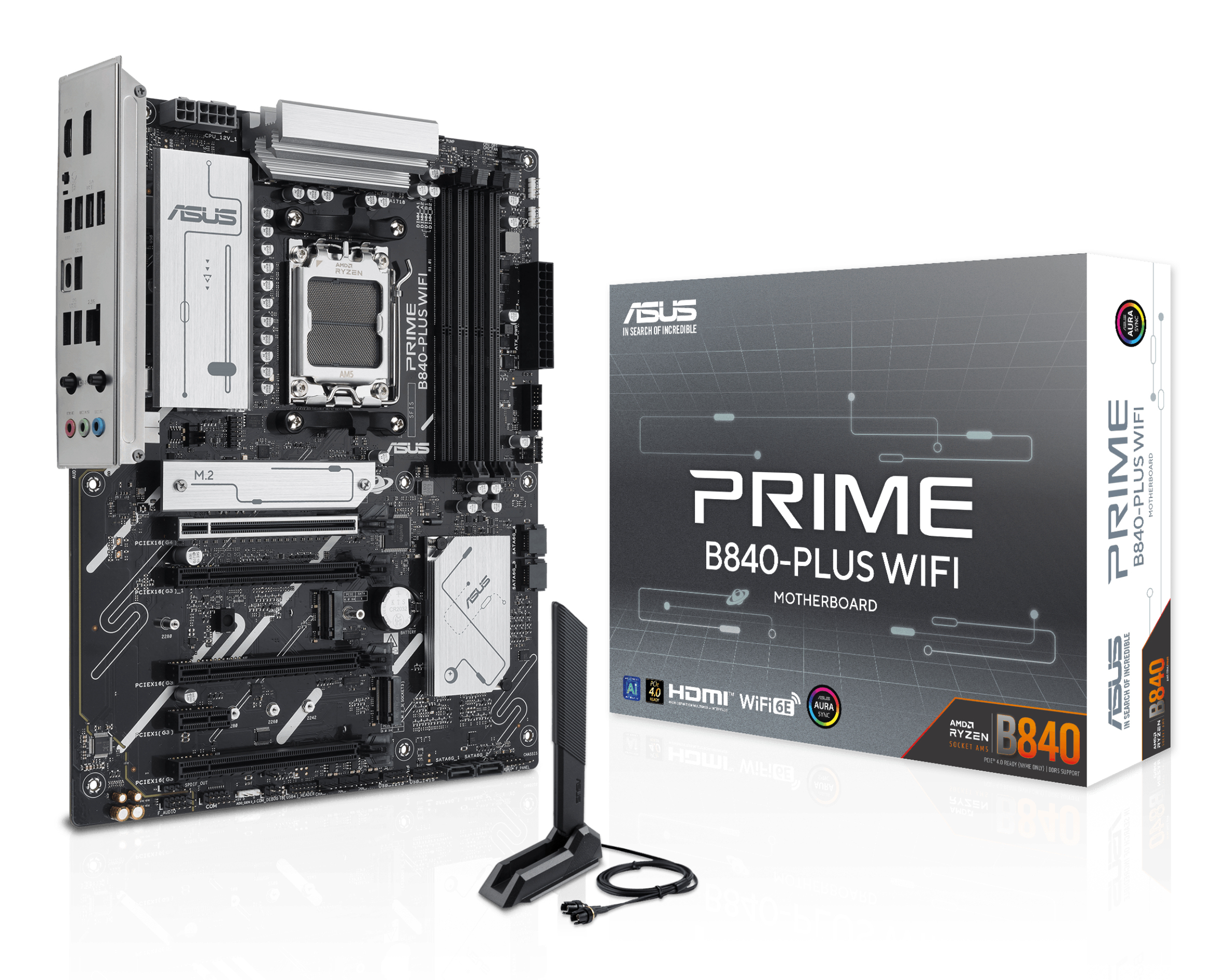 ASUS PRIME B840-PLUS WIFI AMD B840 Zócalo AM5 ATX 90MB1IZ0-M0EAY0