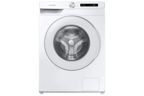 Lavadora carga frontal - Samsung WW12T504DTW/S3, 12 kg, 1400 rpm, EcoBubble™, Inteligencia Artificial, WiFi, Blanco