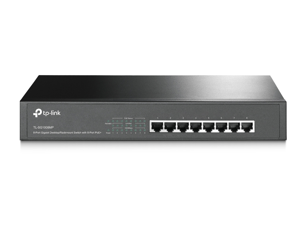 TP-Link TL-SG1008MP switch No administrado Gigabit TL-SG1008MP