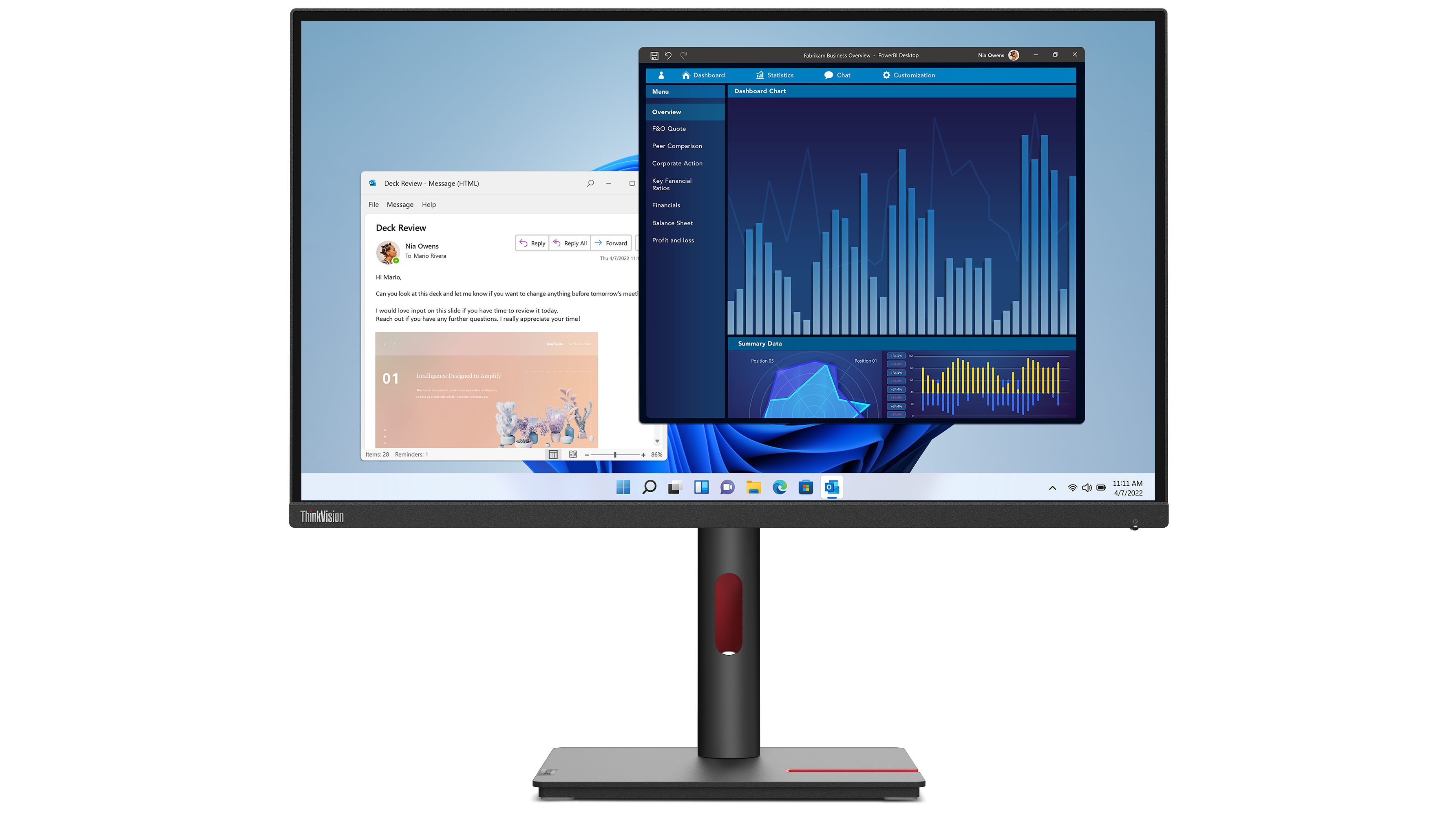 Lenovo ThinkVision T27p-30 68,6 cm (27") 3840 x 2160 63A9GAT1EU