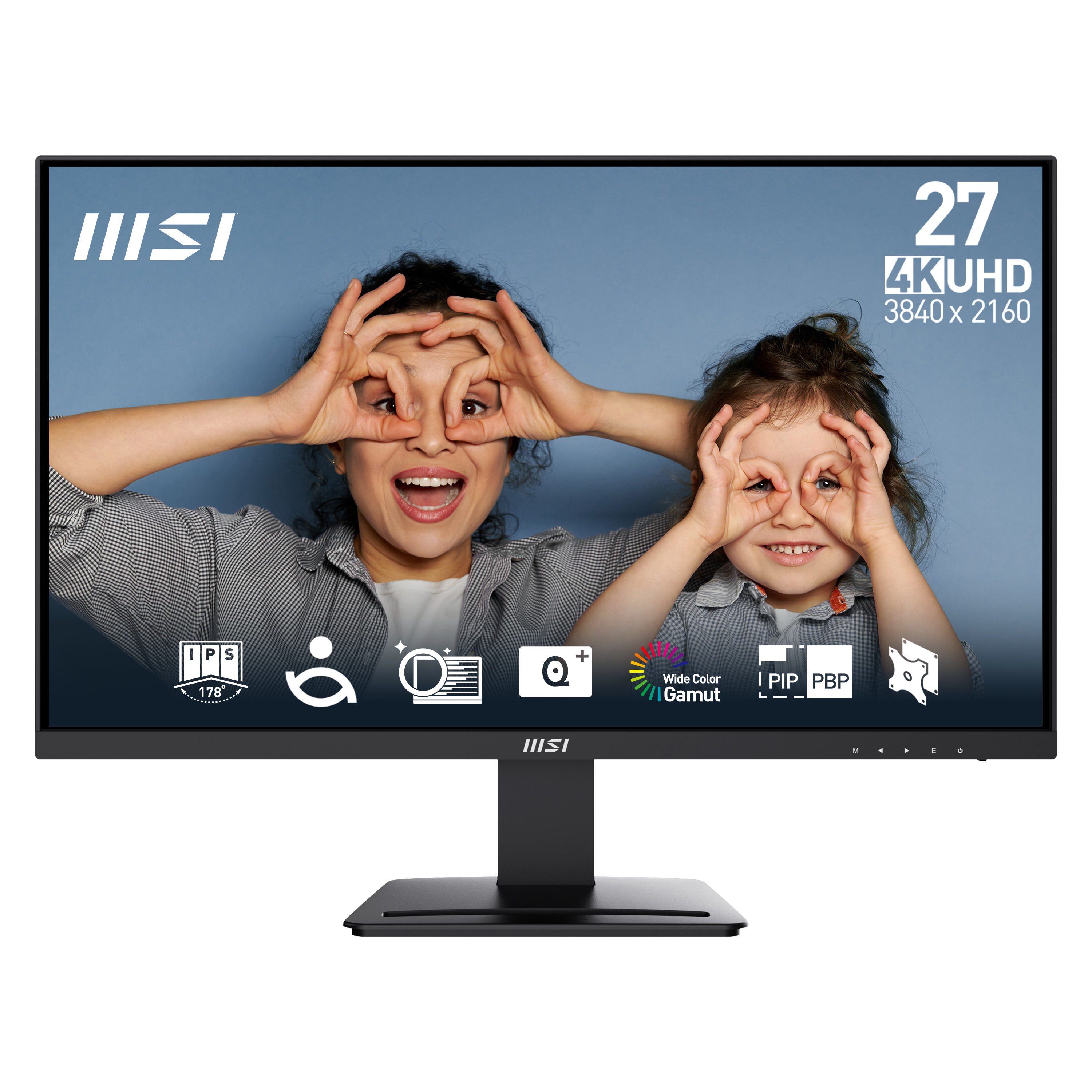 MSI PRO MP273U Pro 27" IPS 4K Ultra HD HDMI Altavoces
