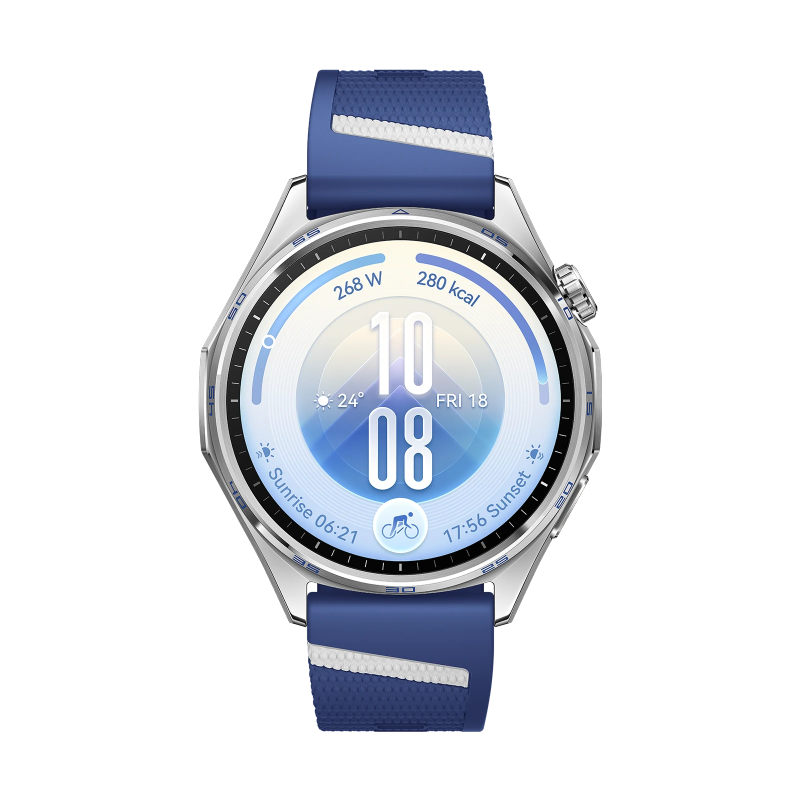 Smartwatch - Huawei Watch GT 7, 46mm, Hasta 21 días de Autonomía, Pantalla AMOLED 1.47", Resistente al Agua, Azul