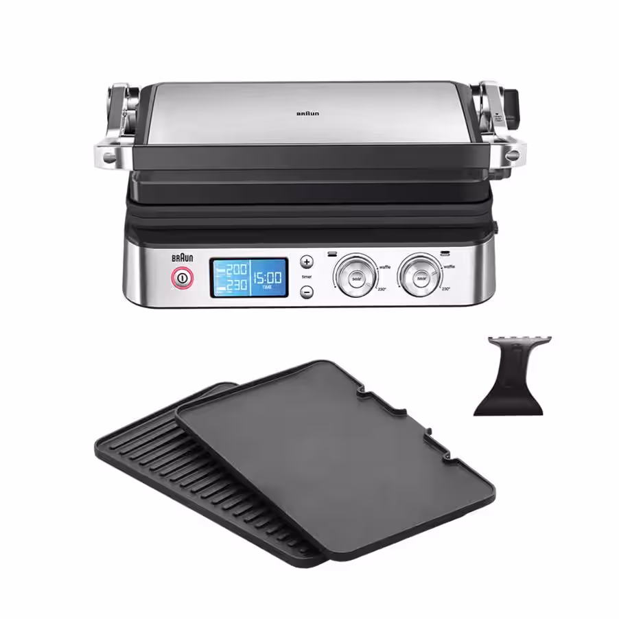 Braun MultiGrill 9 Contact grill CG 9040 Black/Stainless steel CG9040