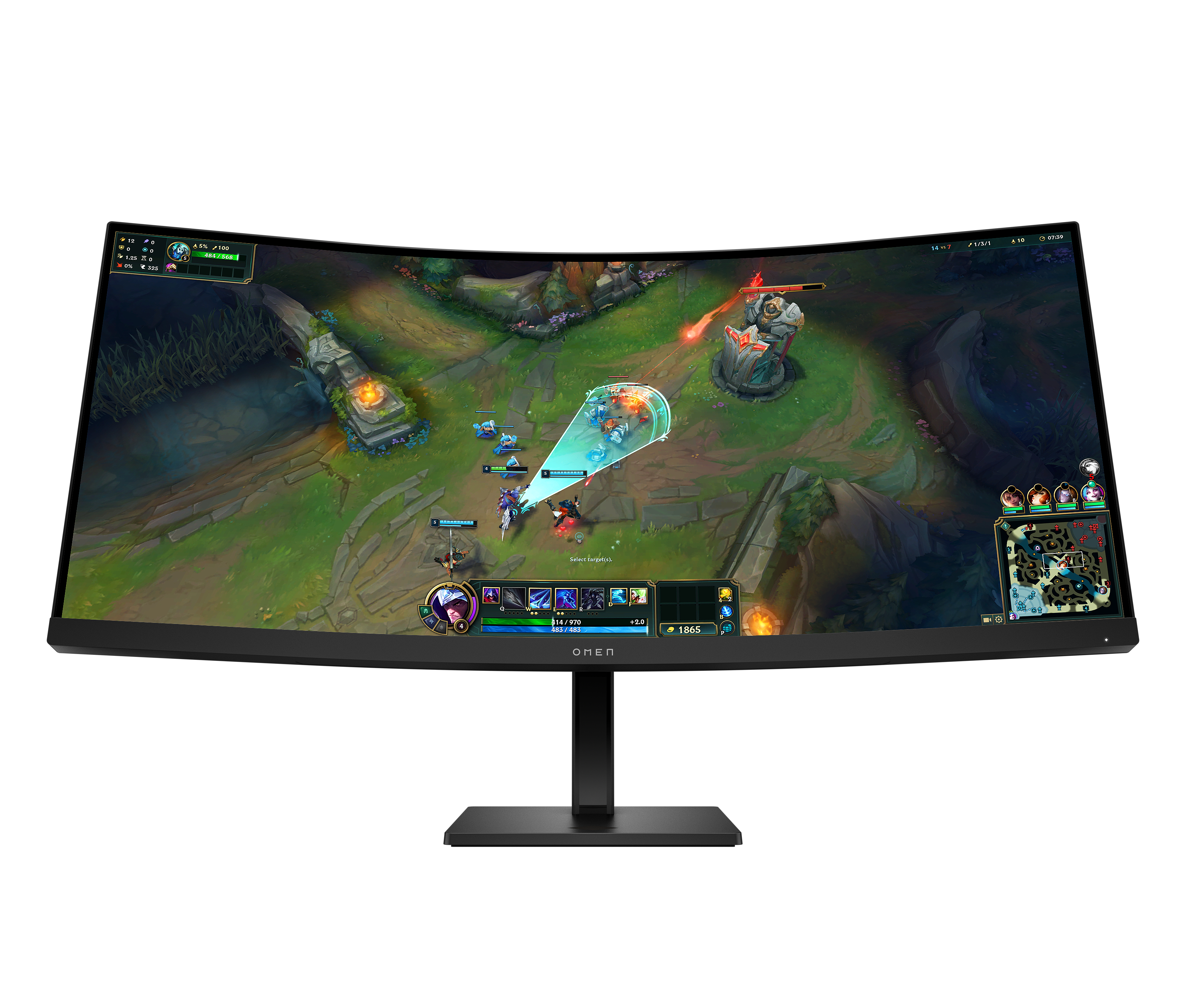 Monitor Gaming OMEN 34c G2 de 34" WQHD