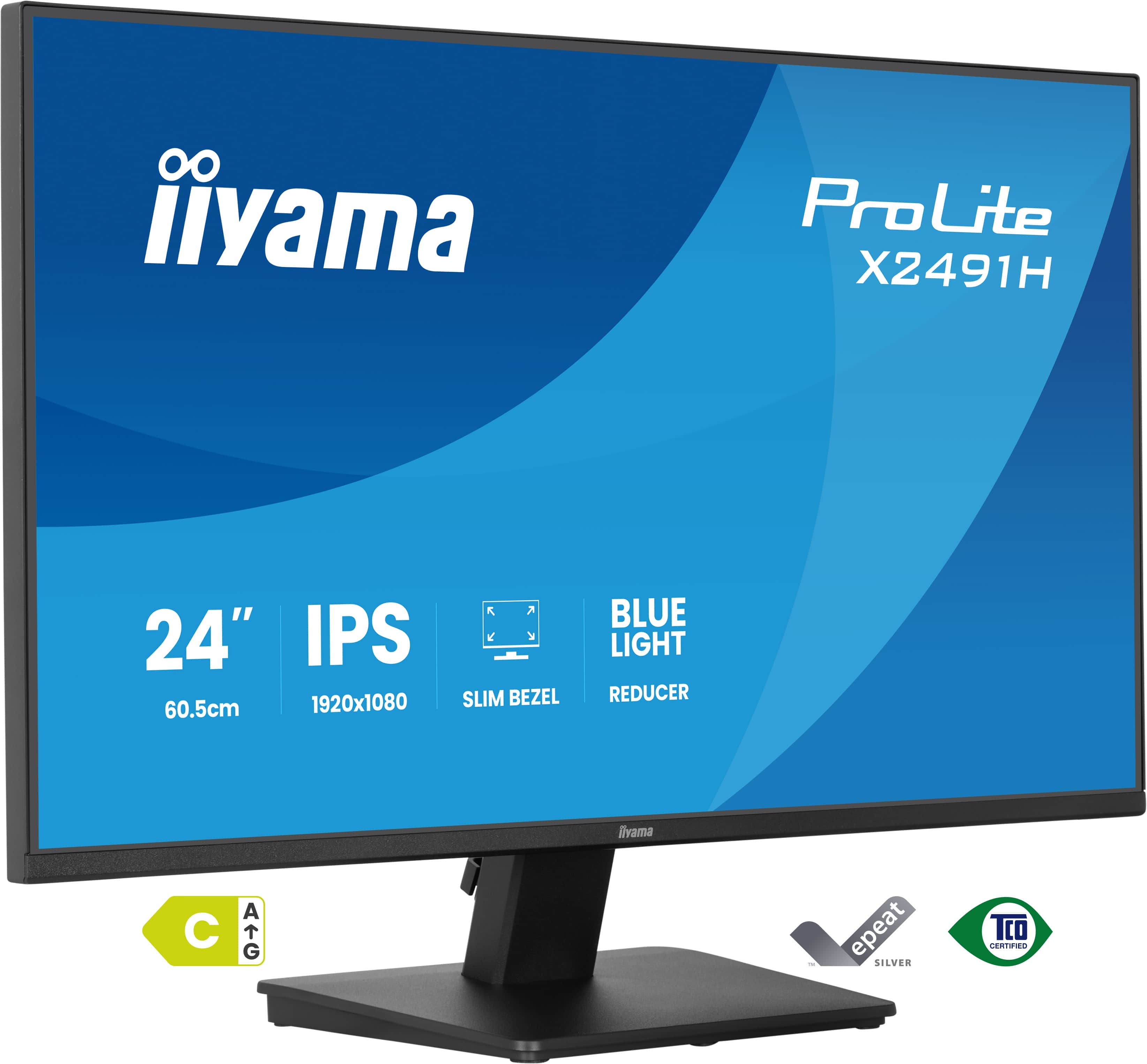 iiyama X2491H-B1 Monitor ProLite 23,8" IPS FHD 120Hz 1ms X2491H-B1