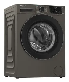 Lavadora carga frontal - Whirlpool WAM 07GB SPT, 10 kg, 1400 rpm, 15 Programas, Tecnología 6th sense, Adaptative Wash, Gris Manhattan