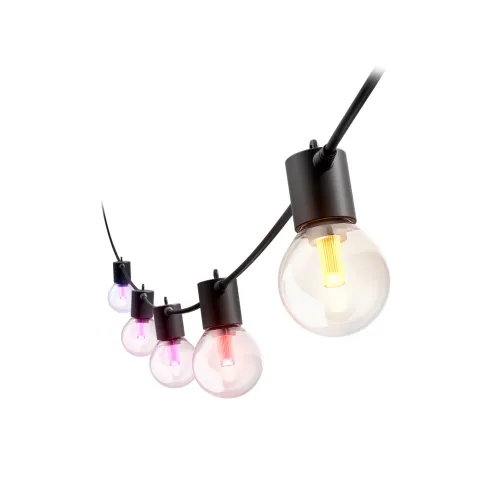 Philips Hue White & Color Ambiance Extensión De Guirnaldas De Luces Para Exteriores Globo De 21 m Festavia