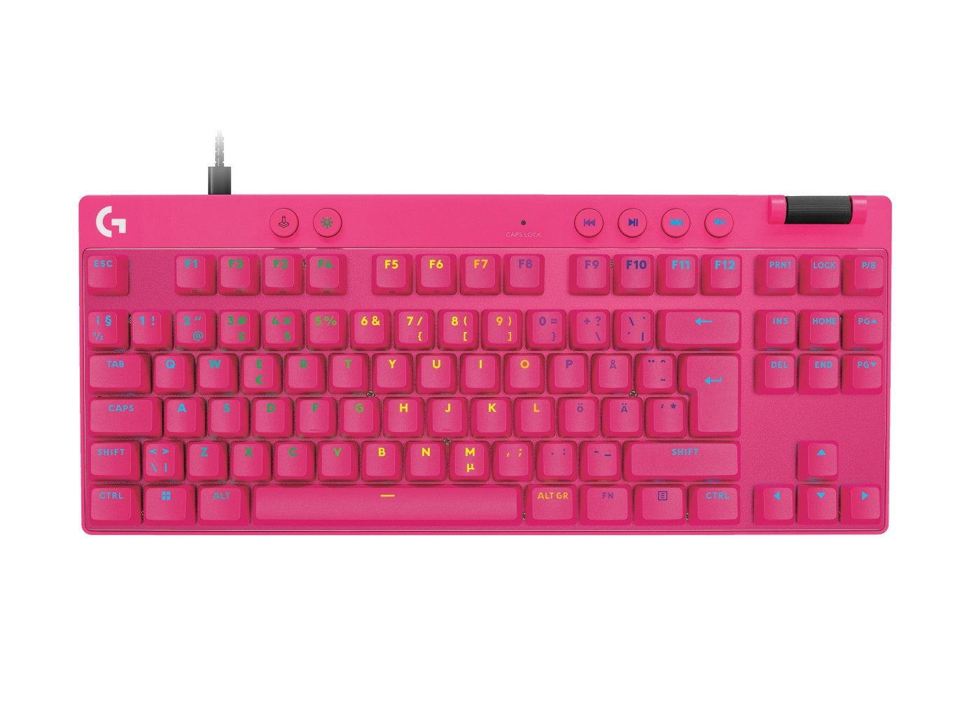 Logitech 920-013251 G Pro X TKL Rapid Teclado Gaming 920-013251