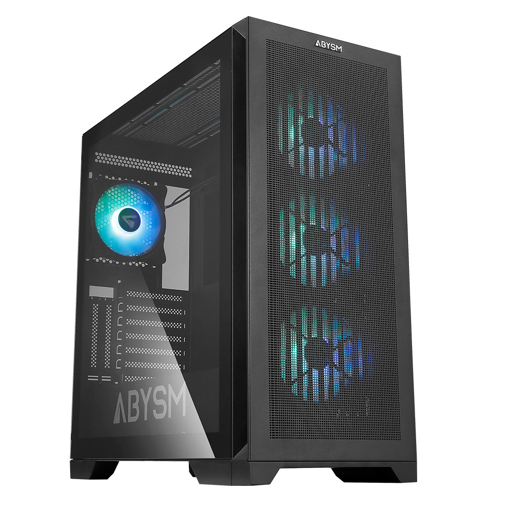 Caja ABYSM Danube Mura BX300 Black ARGB RGB Negro