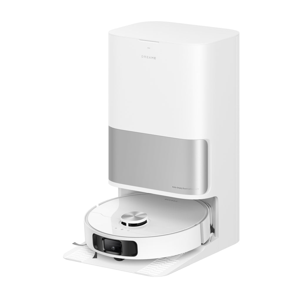Robot friegasuelos - Dreame L10s Ultra Gen 2, 75W, Base autovaciado, 300 ml Depósito de polvo, Succión 10000 Pa, Blanco