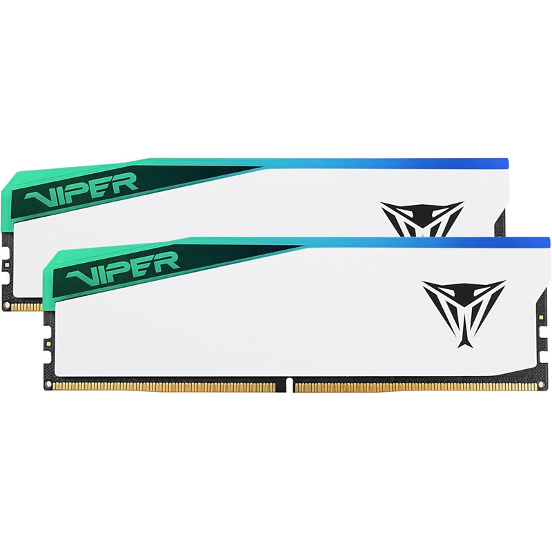 Patriot Viper Elite 5 RGB 32GB 2x16GB 6000Hz CL40 EXPO-XMP Blanco