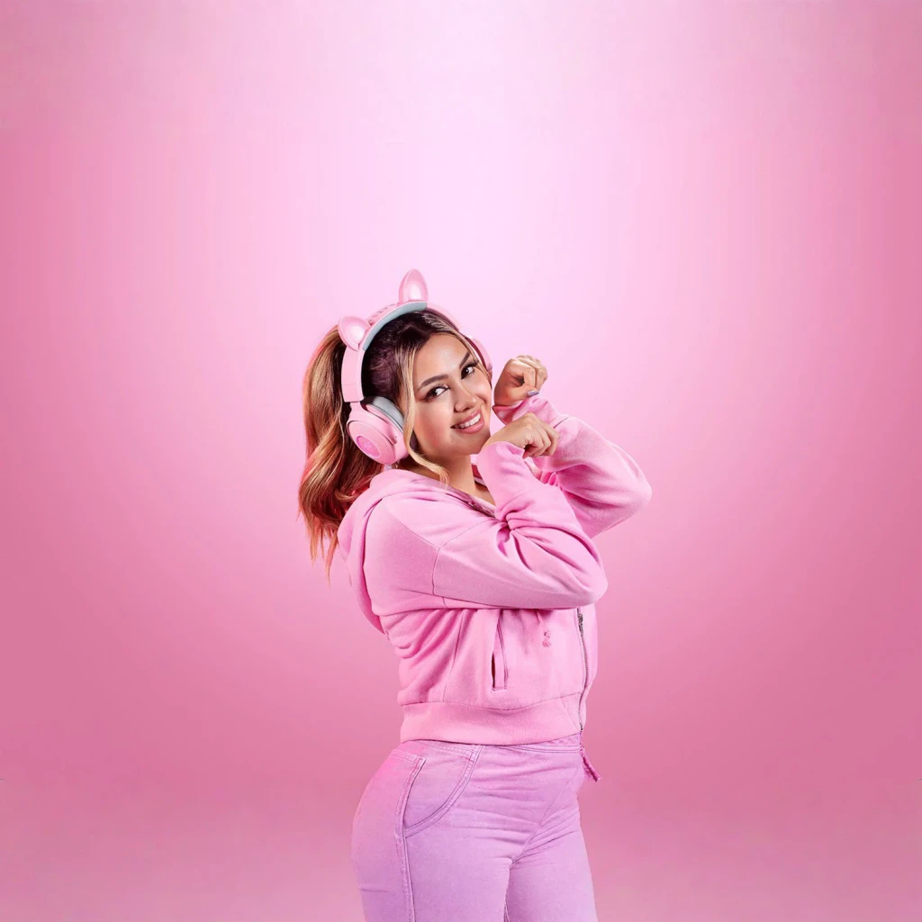 Razer Kraken Kitty V2 Pro Virtual 7.1 Rosa