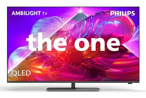 TV Philips 43 pulgadas QLED 4K Titan OS Negro 43PQS9011