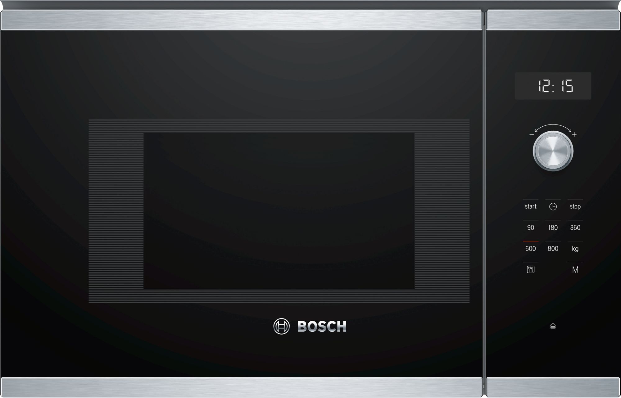 HORNO MICROONDAS INTEGRABLE BOSCH BFL524MS0 SIN GRILL NEGRO