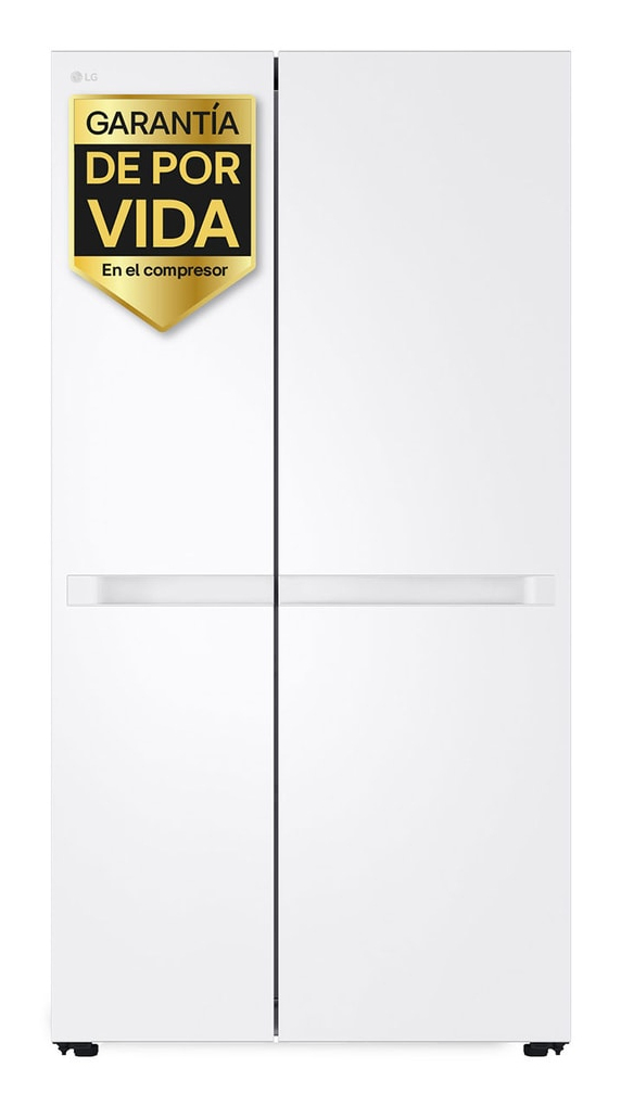 Frigorífico americano - LG GSBC40SWPE, No Frost, 179 cm, 662 l, LinearCooling™, MetalFresh™, Blanco