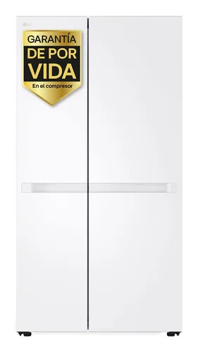 Frigorífico americano - LG GSBC40SWPE, No Frost, 179 cm, 662 l, LinearCooling™, MetalFresh™, Blanco
