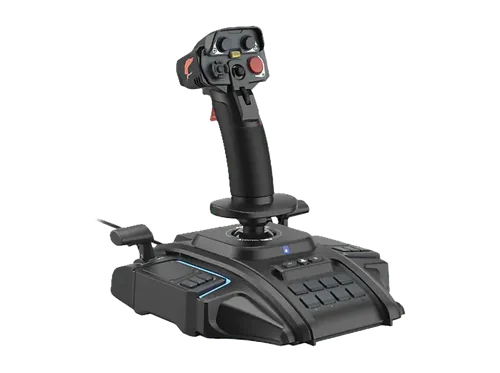 Joystick - Hori ACE COMBAT 8: WINGS OF THEVE ™ Flight Stick, Para PS5, PS4 y PC, Sensores magnéticos sin contacto, Diseño ambidiestro, Negro
