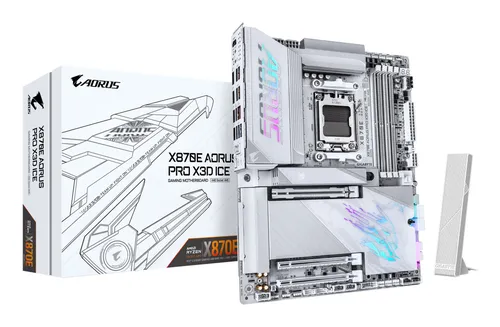 Gigabyte X870E AORUS PRO X3D ICE Socket AM5