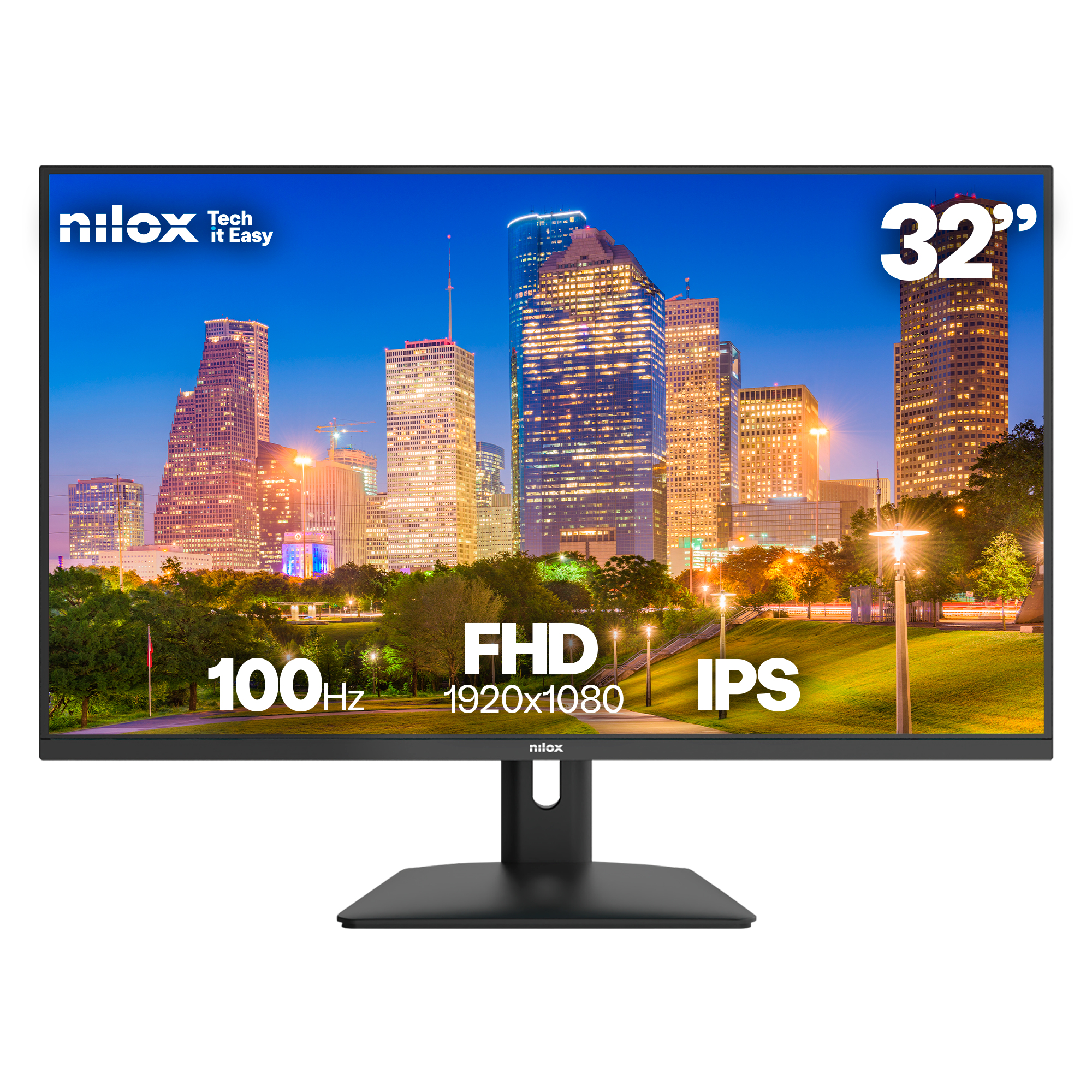 NILOX MONITOR 32 IPS 4MS HDMI VGA 100HZ 32" LCD IPS Full HD