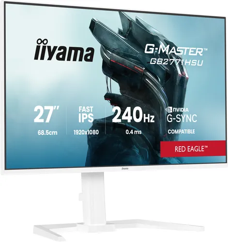 iiyama GB2771HSU-W1 Monitor Gaming G-Master 27" Fast IPS GB2771HSU-W1