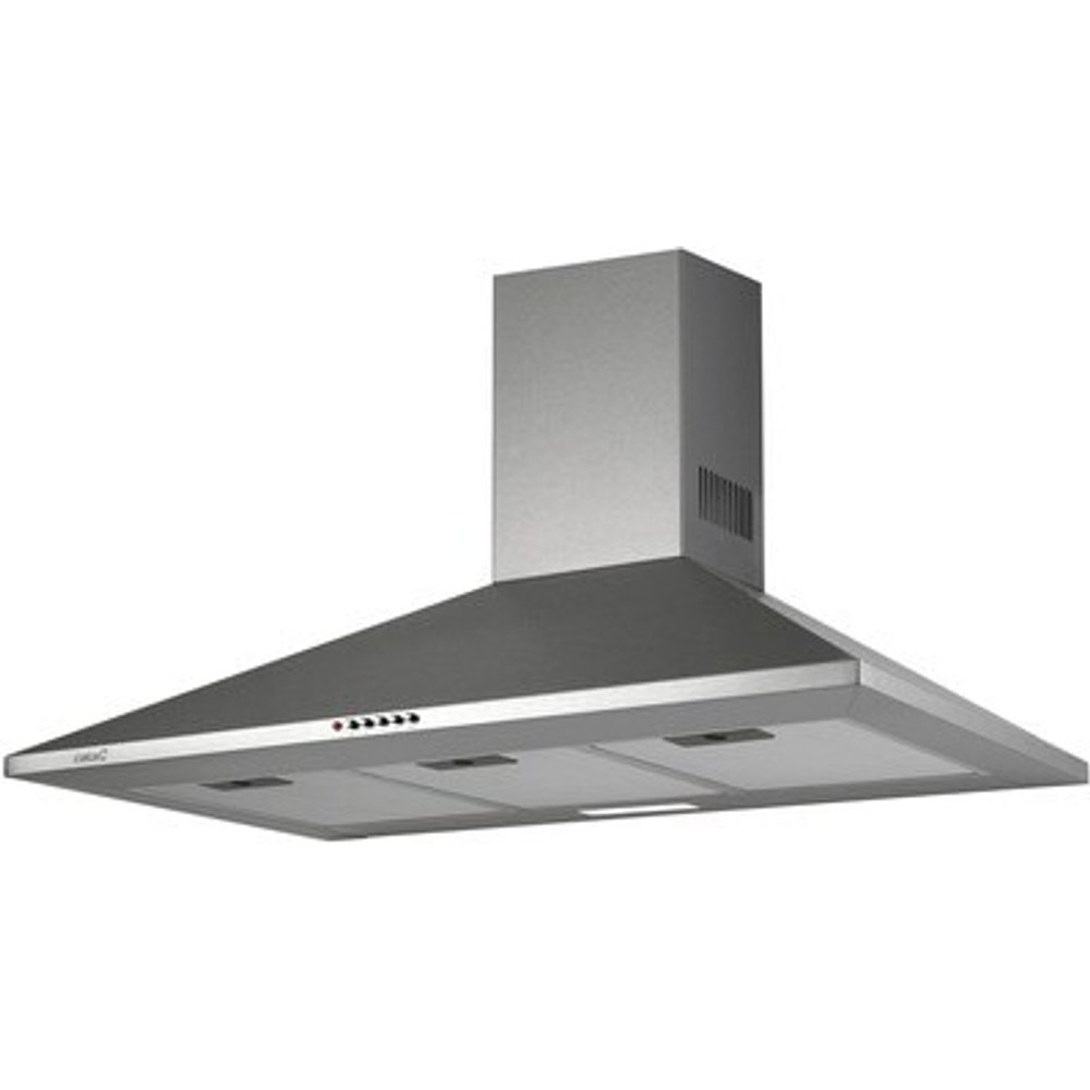 Campana decorativa - Cata Omega 900 X /M, 3 Velocidades, 645 m³/h, 90 cm, Inox