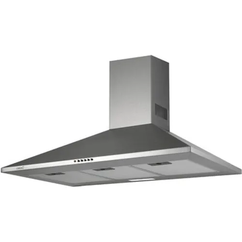 Campana decorativa - Cata Omega 900 X /M, 3 Velocidades, 645 m³/h, 90 cm, Inox