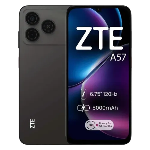 ZTE Blade A57 4GB/64GB Negro 6,75 pulgadas IPS LCD 5000mAh 13MP