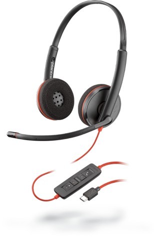 POLY Blackwire 3220 Auriculares Alámbrico Diadema 209749-101