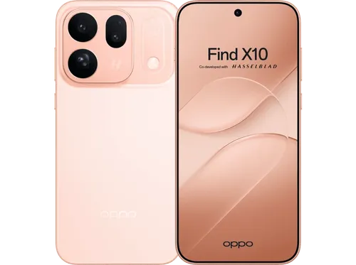 OPPO Find X10, Glow Coral, 512 GB, 12 GB RAM, 6.59" AMOLED, MediaTek Dimensity 9600M, 7150 mAh