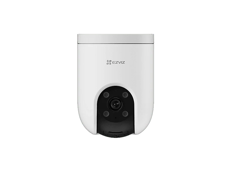 Cámara de vigilancia IP - Ezviz H8C Pro, 3K, Función visión nocturna, WiFi, Cobertura Panorámica 360º, Detección forma Humana, Blanco