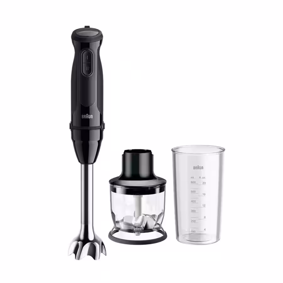 Braun Batidora de mano Minipimer3 MQ30201M Negra