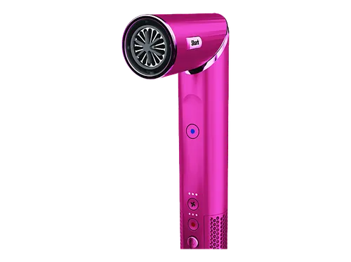 Moldeador - Shark HD440BPEU, 1400W, 4 Temperaturas, 3 Velocidades, Tecnología Coanda, Fucsia