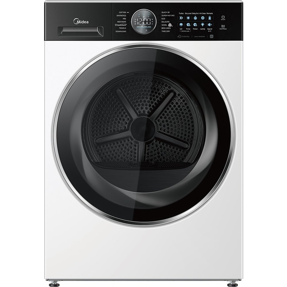 Midea - Secadora Midea 10kg Bomba de calor - MD210H100BW-W-ES.