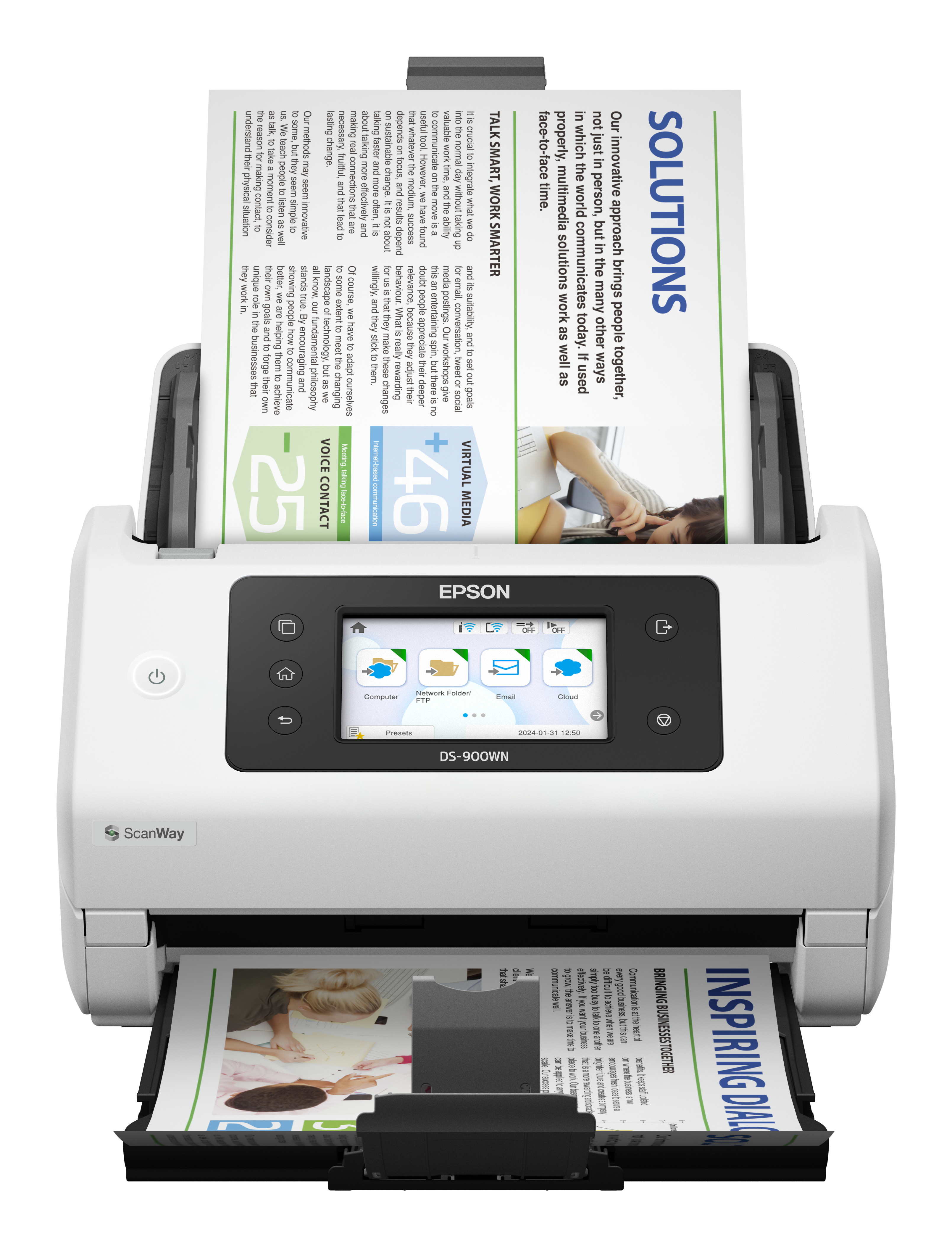 Epson WorkForce DS-900WN escáner ADF 600 x 600 DPI 70ppm B11B276401