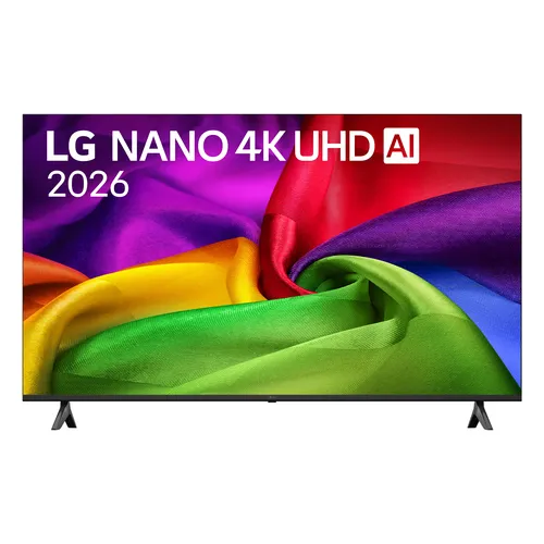 Smart TV LG NANO 4K UHD AI NU80 55 pulgadas 4K 2026 - 55NU800B6LA