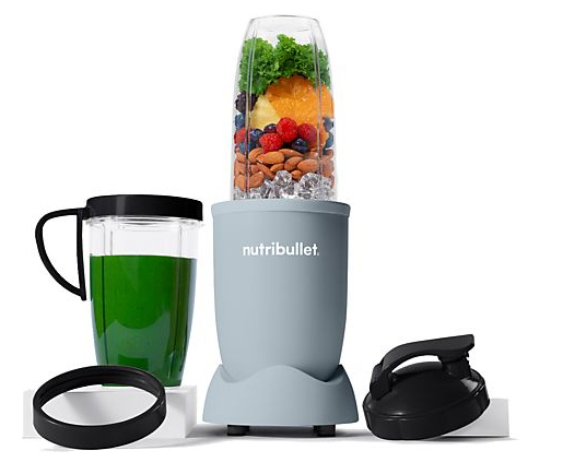 Batidoras de vaso - nutribullet Pro Mineral 900W NB907MASL, Vaso personal, 0.9 l / 0.7 l, Cuchilla acero inoxidable, Sin BPA, Pizarra mate