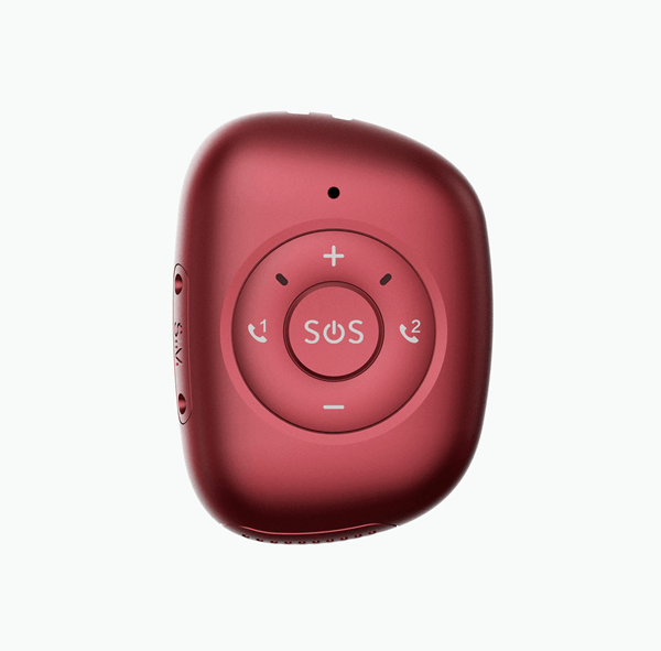 Leotec Tracker anti-pérdida GPS 4G SOS Rojo